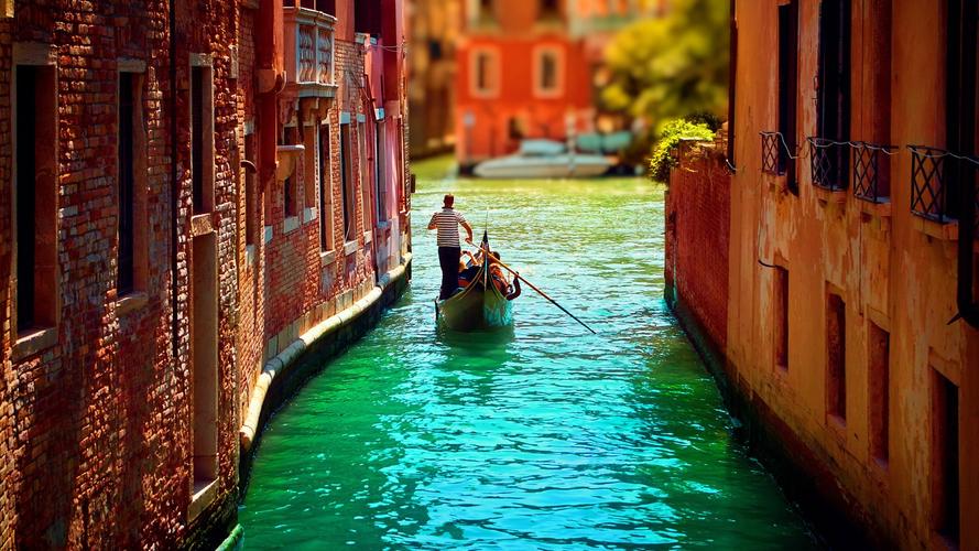 威尼斯人水上乐园壁纸图片（威尼斯水上风光）